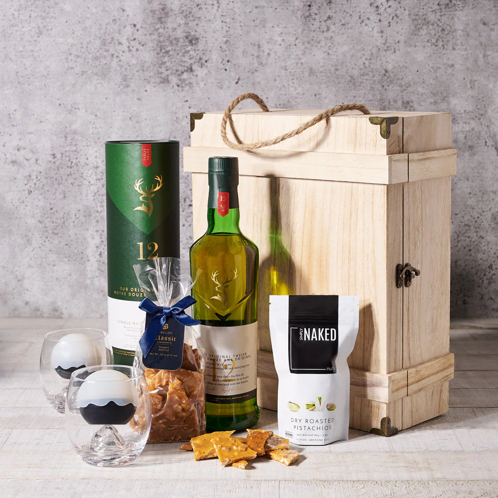 An Evergreen Christmas Gift Basket