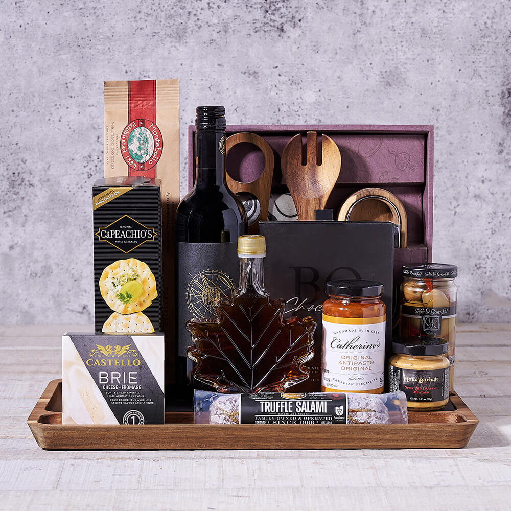 Celebratory Feast & Wine Gift Set