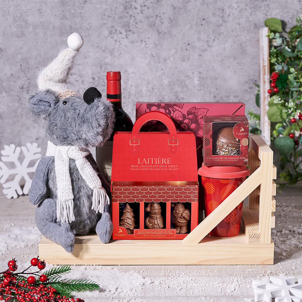 Chocolate Truffles & Sleigh Gift
