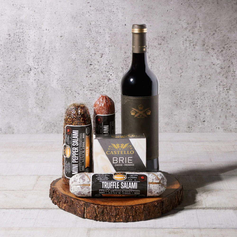 Connoisseur's Wine & Charcuterie Set