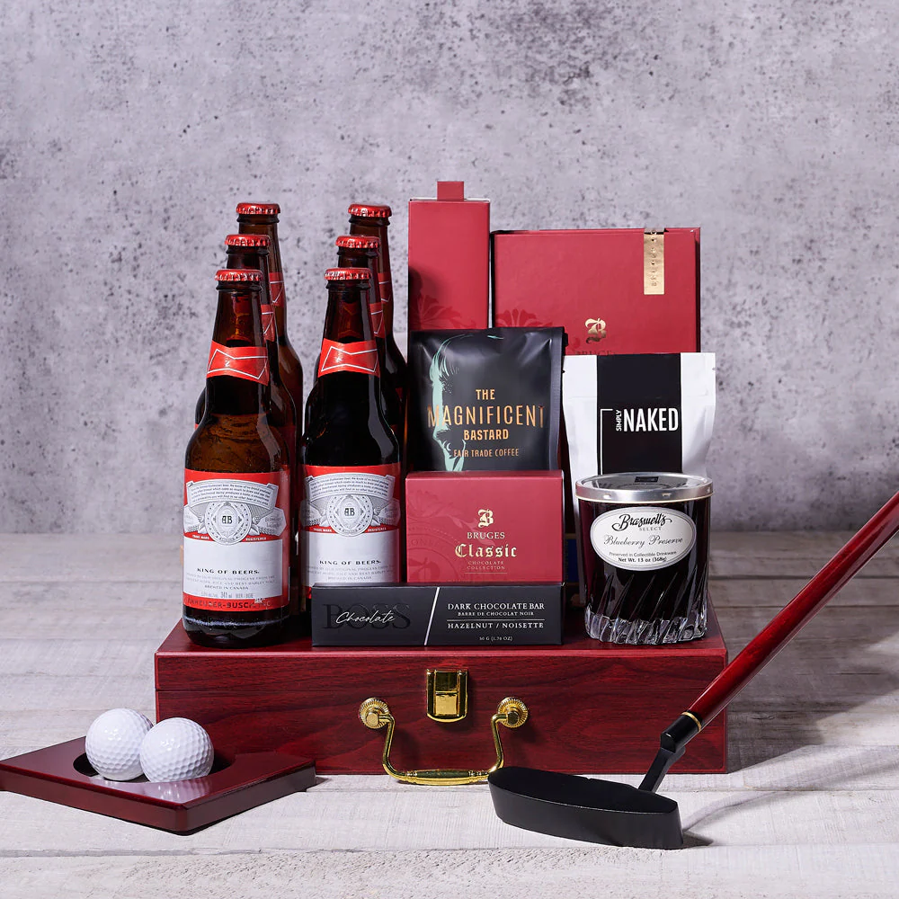 Dad's Golf Break Beer & Snack Crate