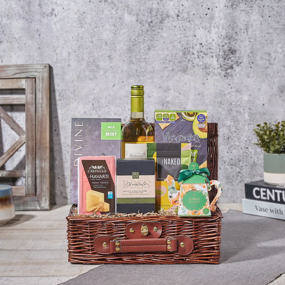 Elegant Kosher Wine Gift Basket