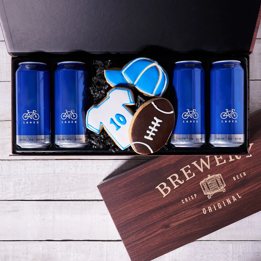 Father's Day Craft Beer & Football Gift
