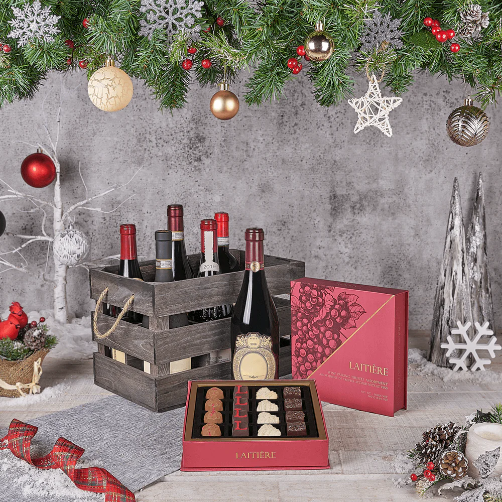 Holiday Wine Crate