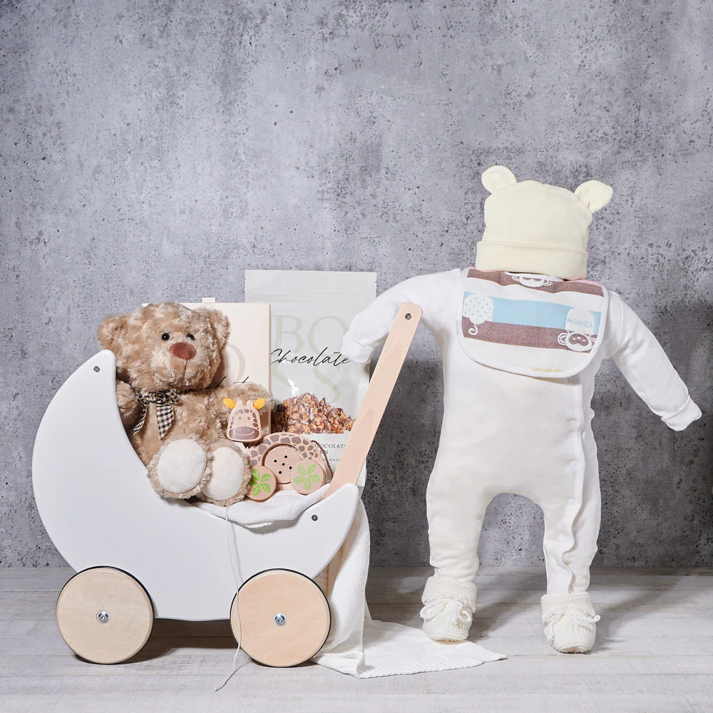 On the Move Baby Walker Gift Basket