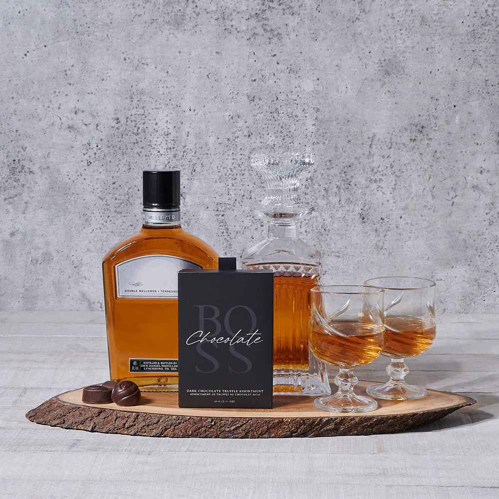 Raise a Glass Whiskey & Decanter Gift Set