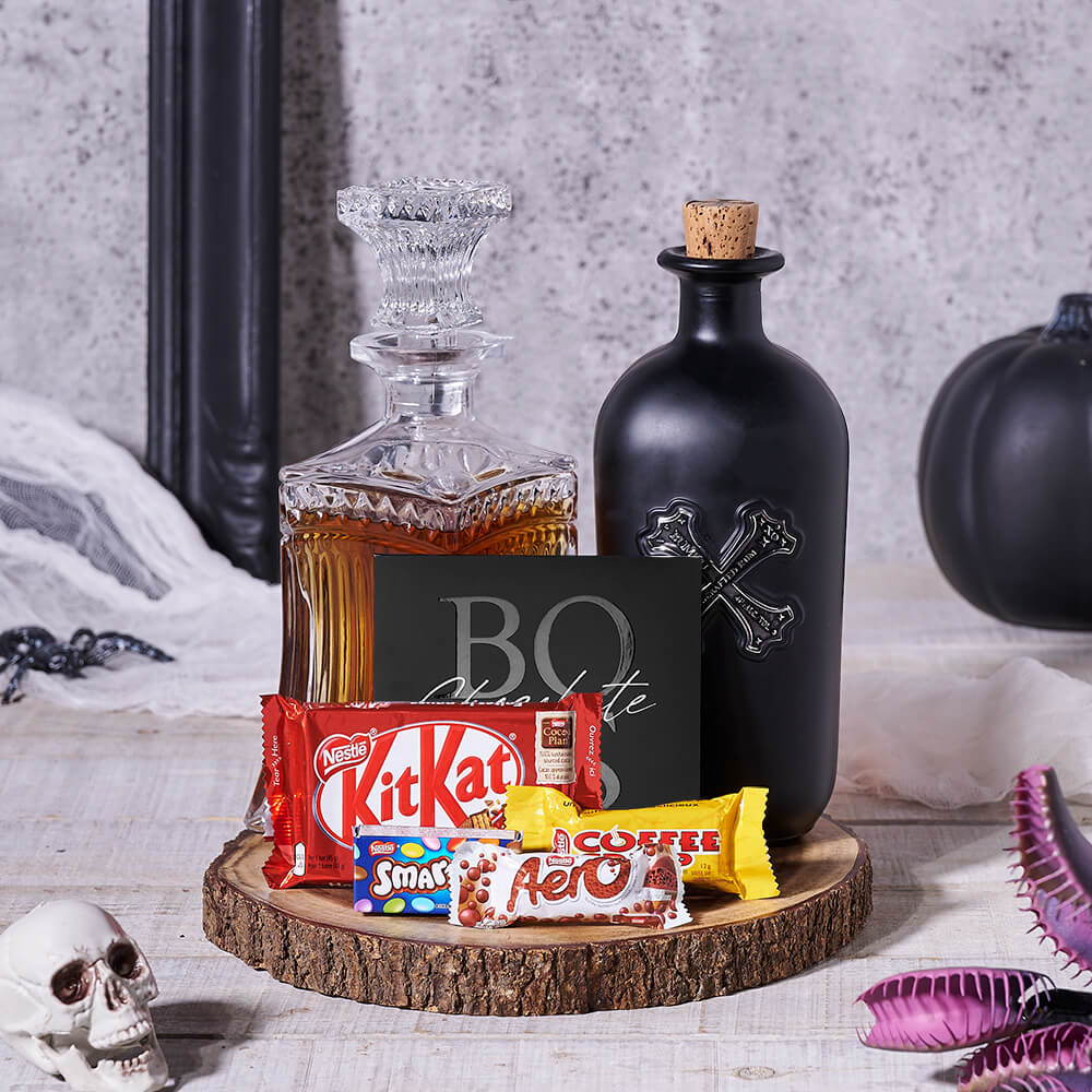 Spooky Halloween Spirits & Candy Gift