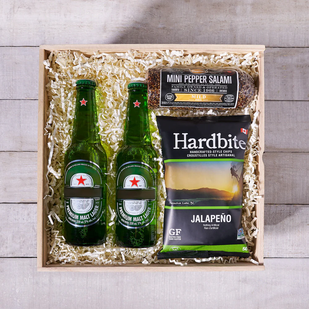 St. Patrick's Day Salami Snack Box