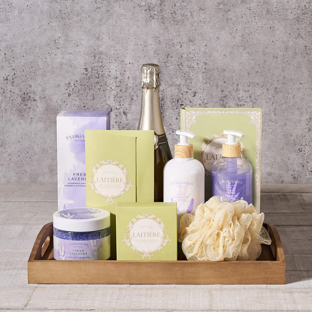 Sure to Please Spa Gift Basket
