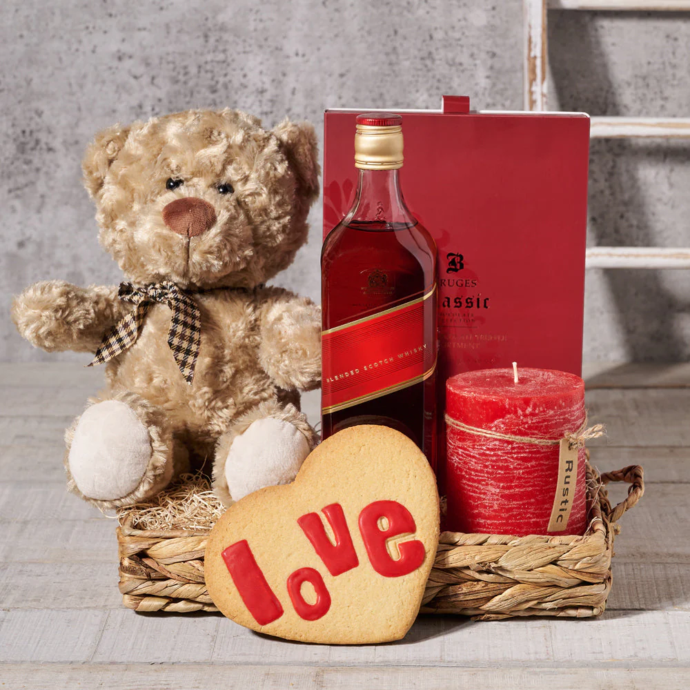 Sweet Valentine's Surprise Gift Basket