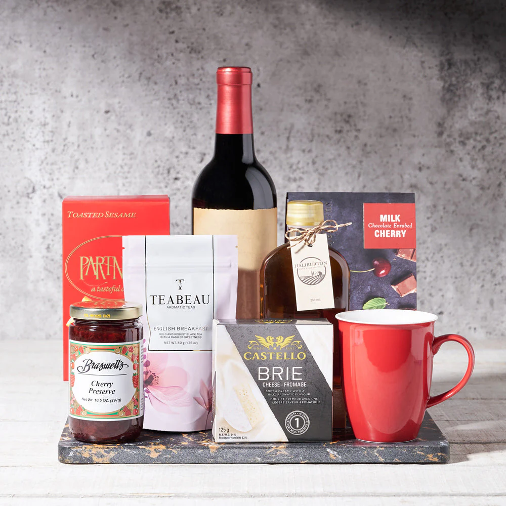 The Golden Hour Wine & Gourmet Gift Set