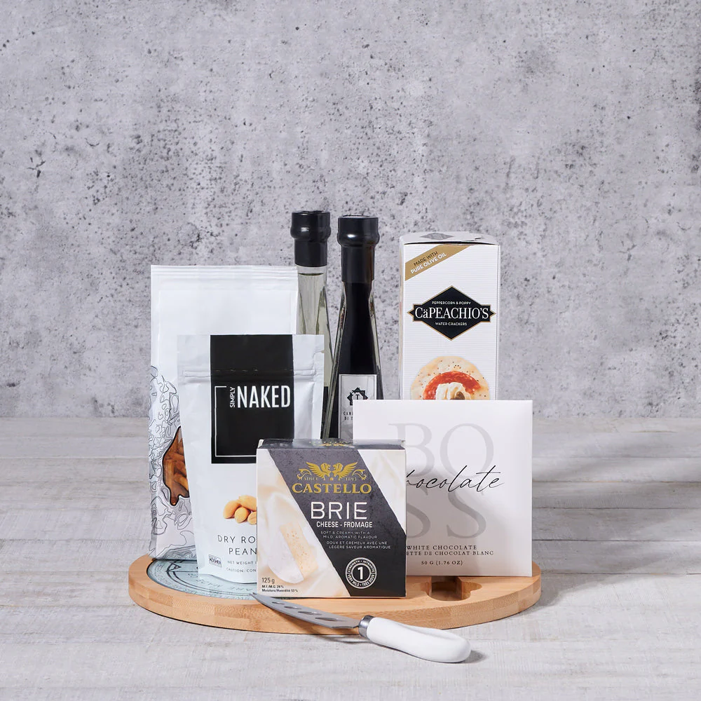 The Gourmet Cheese and Snack Board