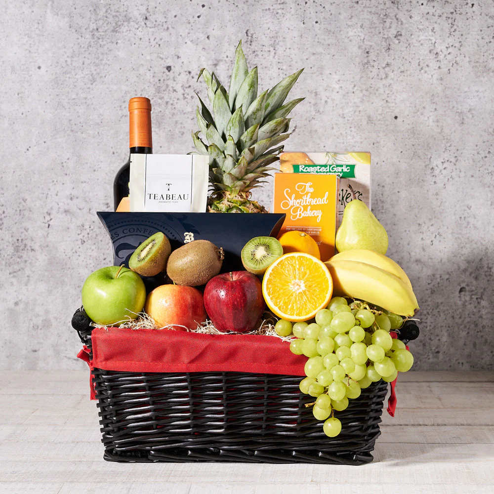 The Harvest Table Wine & Treats Gift