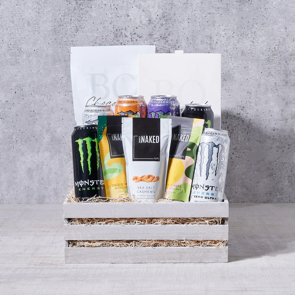 The Revitalizing Snack & Drink Crate